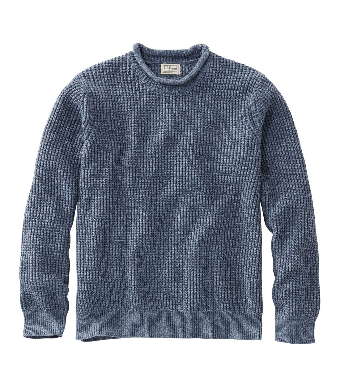 I[KjbNERbgEZ[^[A[lbN@N[^Men's Organic Cotton Sweater, Rollneck Crew