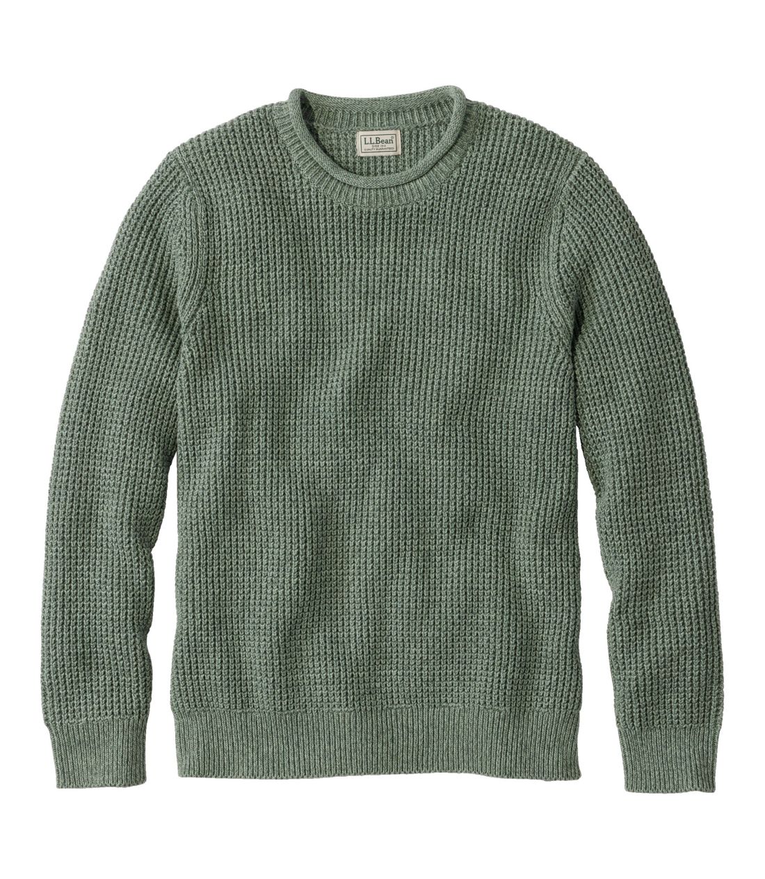 I[KjbNERbgEZ[^[A[lbN@N[^Men's Organic Cotton Sweater, Rollneck Crew