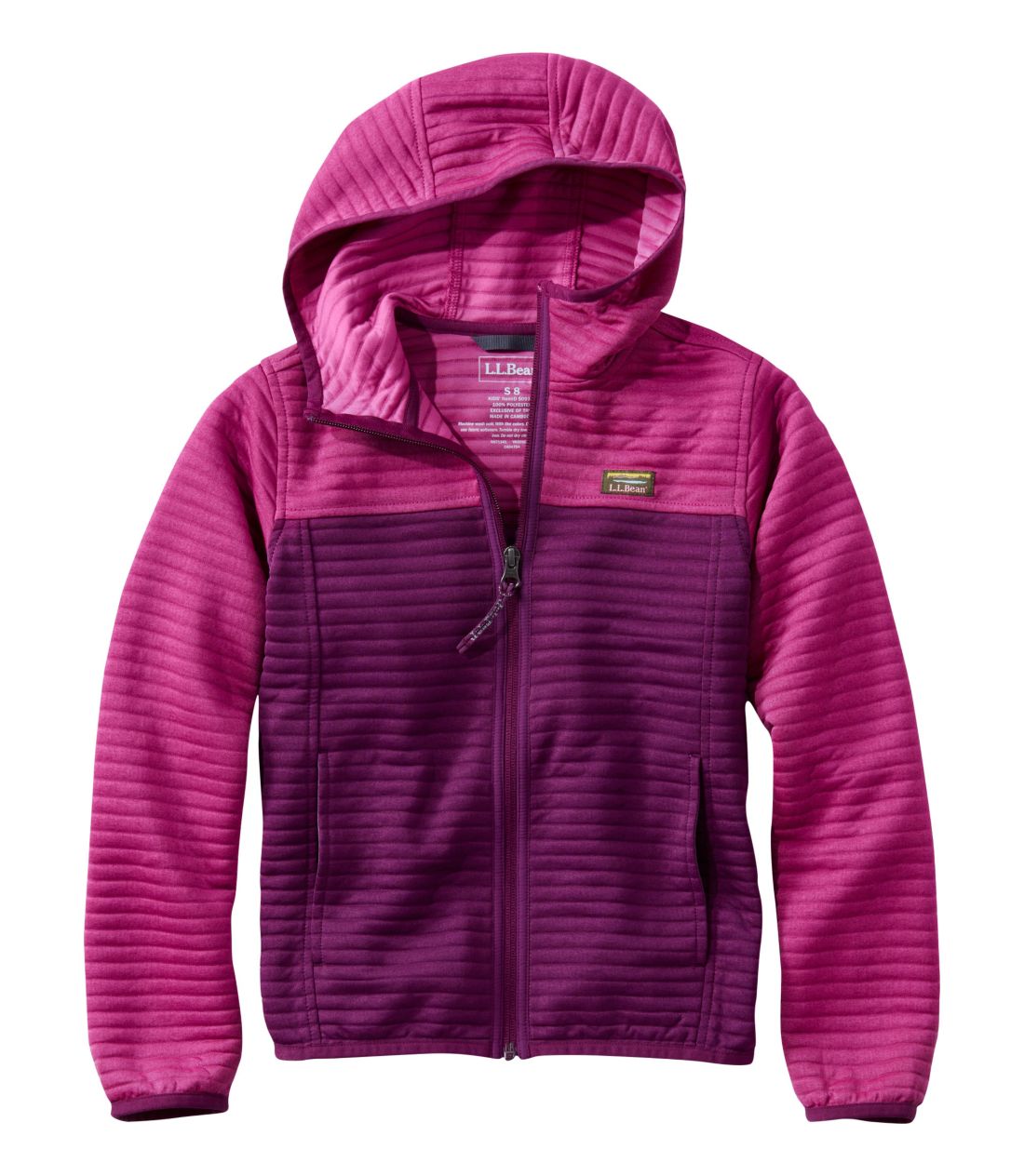 LbYEGA[CgEtWbvEt[fBAJ[ubN^Kids' Airlight Full-Zip Hoodie, Colorblock