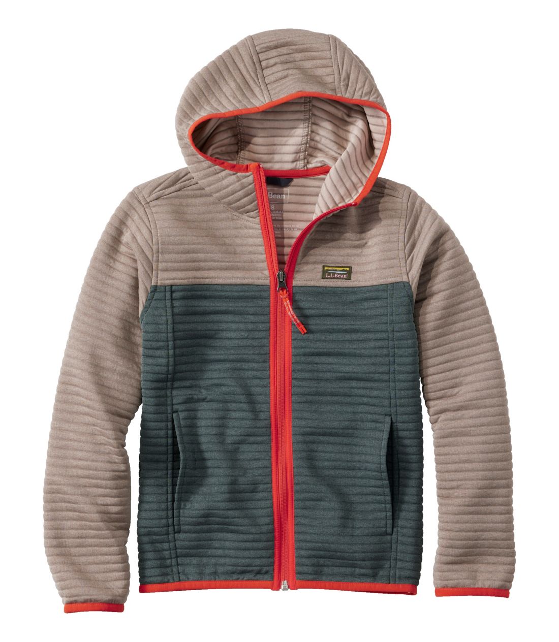 LbYEGA[CgEtWbvEt[fBAJ[ubN^Kids' Airlight Full-Zip Hoodie, Colorblock