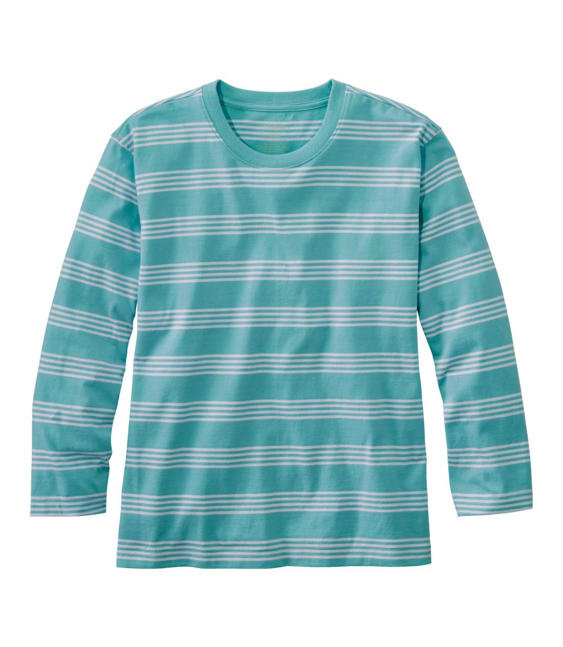 T^f[TVcAN[lbN@7䑳@XgCv^Women's Saturday T-Shirt, Crewneck Three-Quarter-Sleeve Stripe