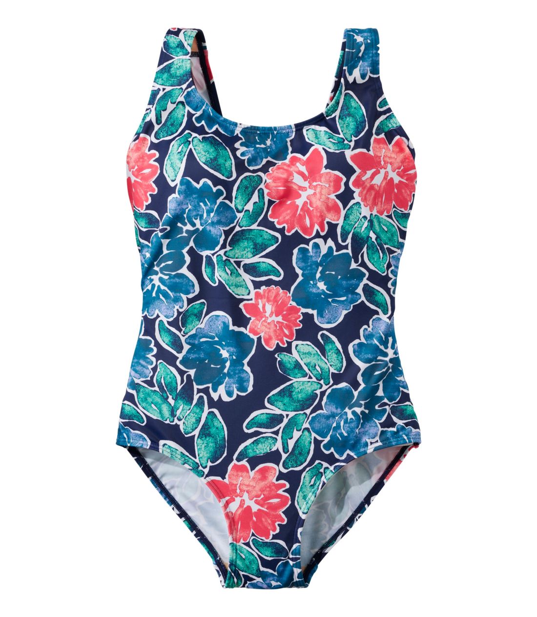 r[X|[cEXCEGAAXN[vlbNE^NX[c@vg^Women's BeanSport Swimwear, Scoopneck Tanksuit Print
