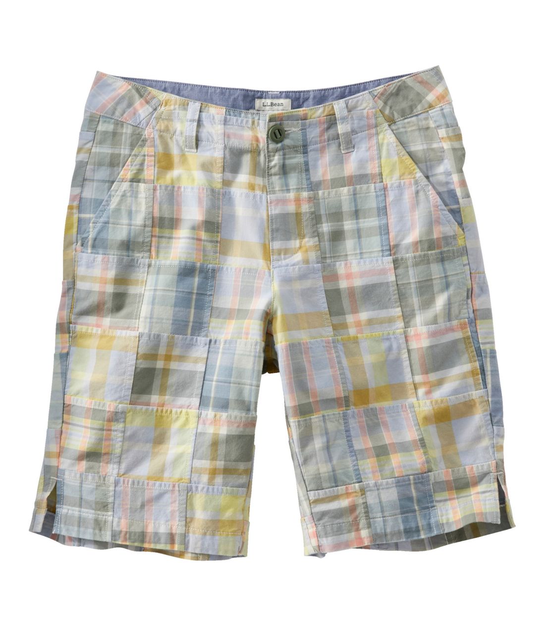 CNEHbVE`mEV[cA~bhCY@o~[_@pb`[N^Women's Lakewashed Chino Shorts, Mid-Rise Bermuda Patchwork