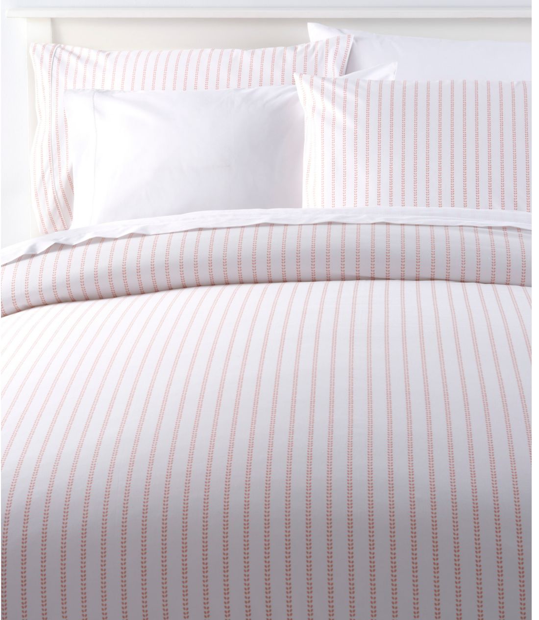 TEHbVEp[P[ERtH[^[EJo[AXgCv[t^Sunwashed Percale Comforter Cover, Stripe Leaf