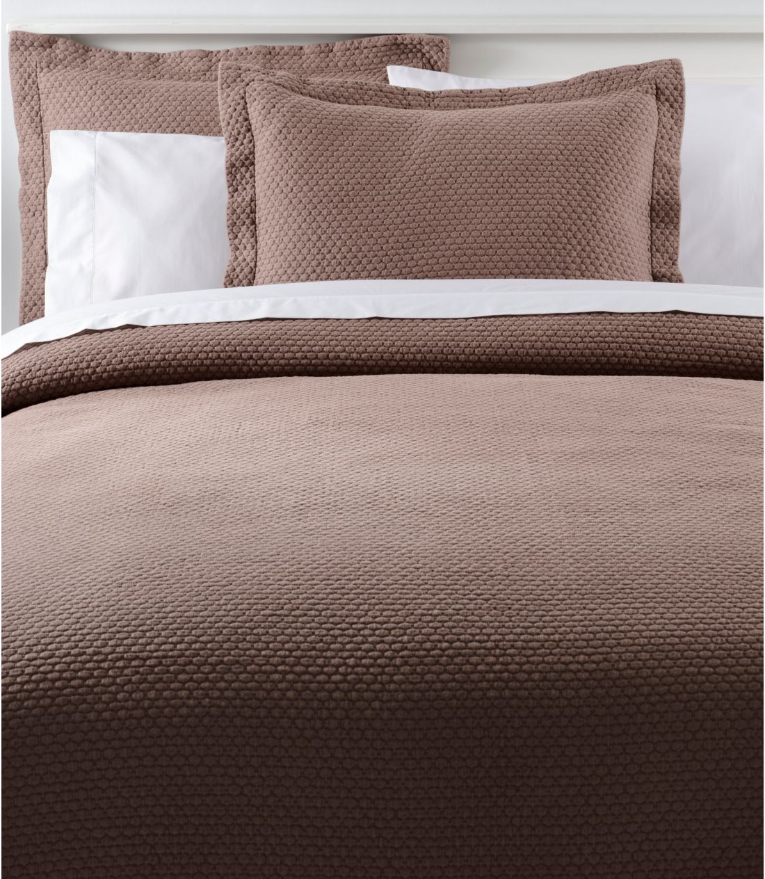 �I�[�K�j�b�N�E�n�j�J���E�}�e���b�Z�E�J�o�[���b�g�^Organic Honeycomb Matelasse Coverlet