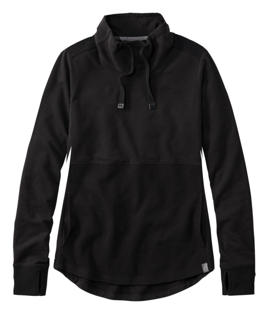 �G���E�G���E�r�[���E�R�[�W�[�E�X�E�F�b�g�V���c�A�~�b�N�X�j�b�g�E�v���I�[�o�[�^Women's L.L.Bean Cozy Mixed Pullover Sweatshirt