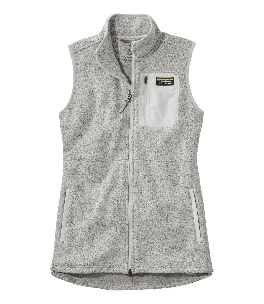 GEGEr[EZ[^[Et[XEOExXg^Women's L.L.Bean Sweater Fleece Long Vest