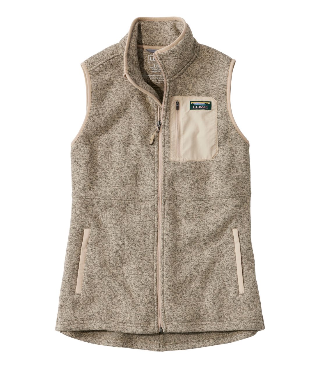 GEGEr[EZ[^[Et[XEOExXg^Women's L.L.Bean Sweater Fleece Long Vest