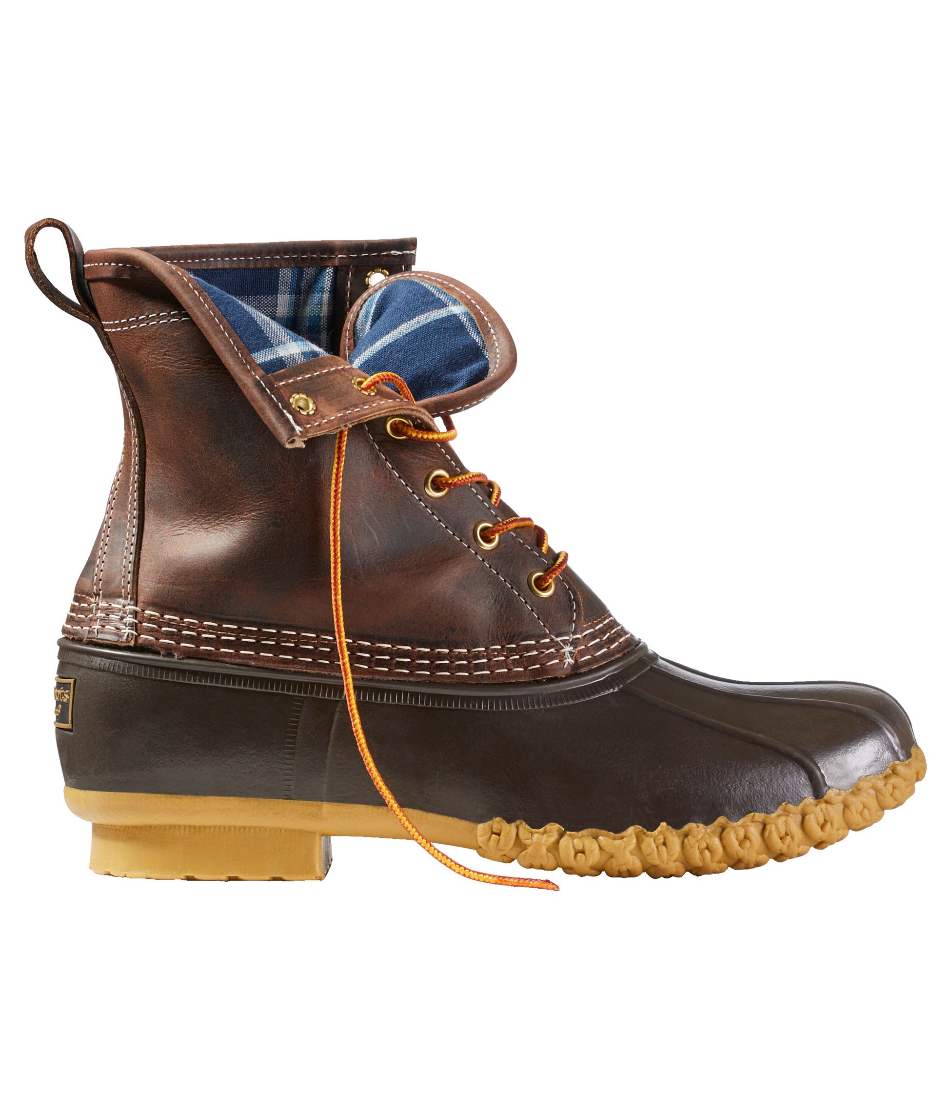 �r�[���E�u�[�c�A8�C���`�@�t�����l�����C���h�@�C���T���[�e�b�h�^Men's Bean Boots, 8�g Flannel-Lined Insulated