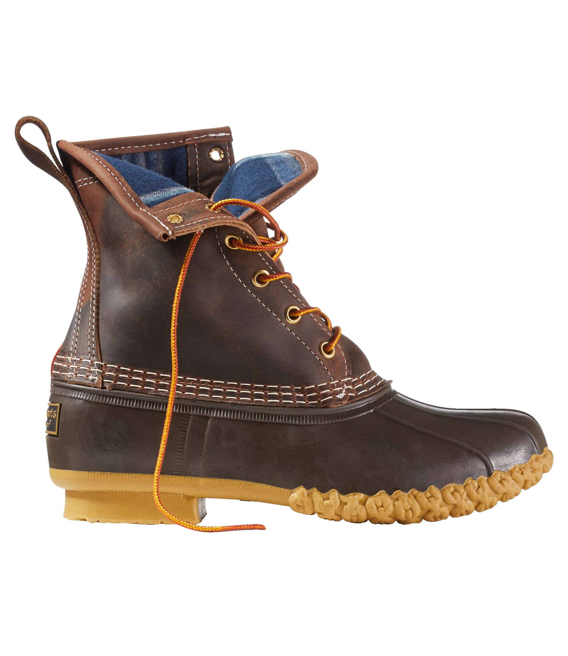 �r�[���E�u�[�c�A8�C���`�@�t�����l�����C���h�@�C���T���[�e�b�h�^Women's Bean Boots, 8�g Flannel-Lined Insulated
