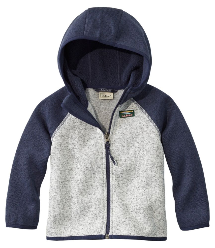 cEGEGEr[EZ[^[Et[XAt[ht@J[ubN^Infants' and Toddlers' L.L.Bean Sweater Fleece, Hooded Colorblock