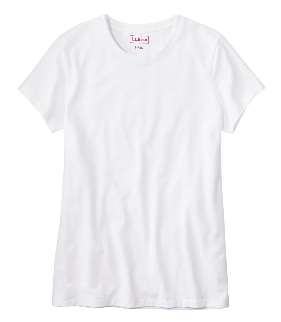 �\�t�g�E�X�g���b�`�E�X�[�s�}�u�����h�E�e�B�A�����@�N���[�l�b�N�^Women's Soft Stretch Supima-Blend Tee, Short-Sleeve Crewneck
