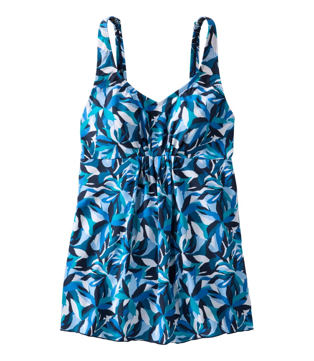 �V�F�C�s���O�E�X�C���E�G�A�A�\�t�g�h���[�v�E�^���L�[�j�E�g�b�v�@�v�����g�^Women's Shaping Swimwear, Soft-Drape Tankini Top Print