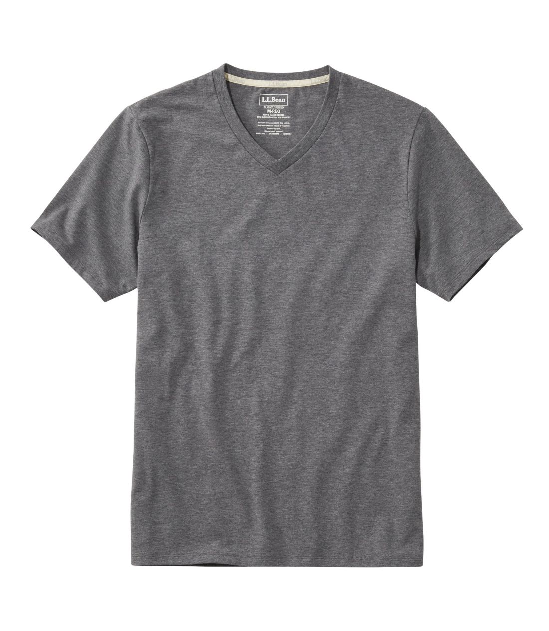 �R���t�H�[�g�E�X�g���b�`�E�s�}�E�e�B�A�����@V�l�b�N�^Men's Comfort Stretch Pima Tee, Short-Sleeve V-Neck