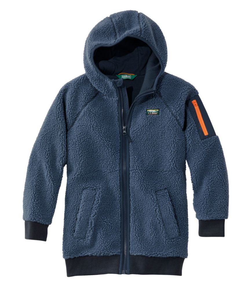 LbYEVFpEt[XEt[hER[g^Kids' Sherpa Fleece Hooded Coat