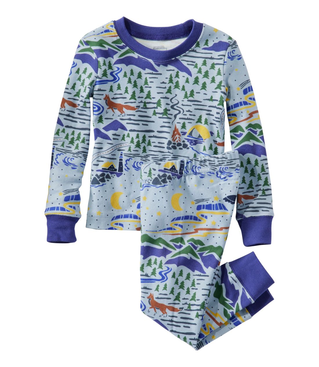 cEI[KjbNERbgEtBbgEpW}^Toddlers' Organic Cotton Fitted Pajamas