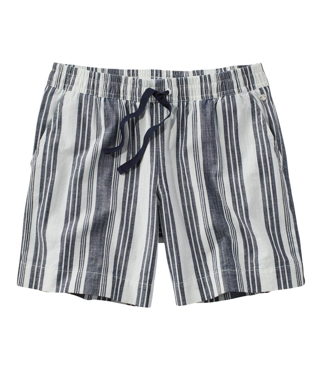 CNEHbVEhbNEV[cA~bhCY@XgCv^Women's Lakewashed Dock Shorts, Mid-Rise Stripe