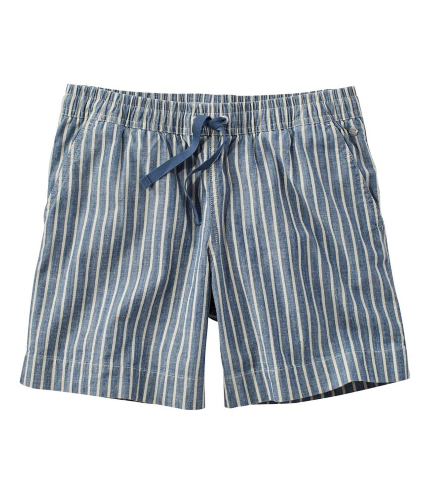 CNEHbVEhbNEV[cA~bhCY@XgCv^Women's Lakewashed Dock Shorts, Mid-Rise Stripe