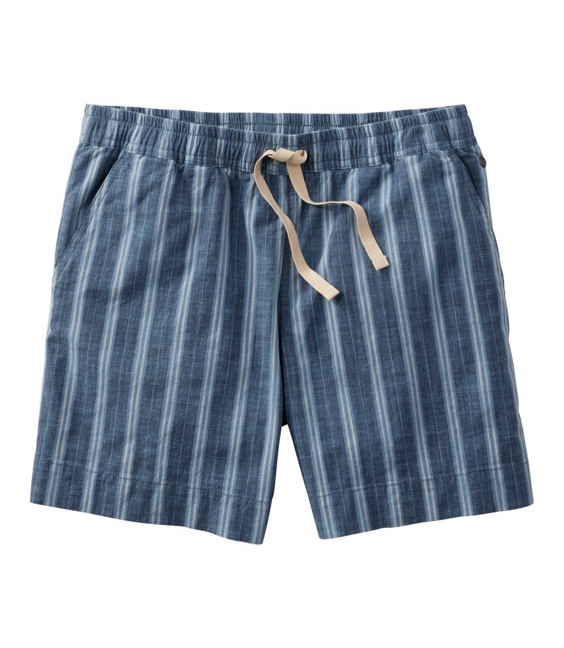 CNEHbVEhbNEV[cA~bhCY@XgCv^Women's Lakewashed Dock Shorts, Mid-Rise Stripe