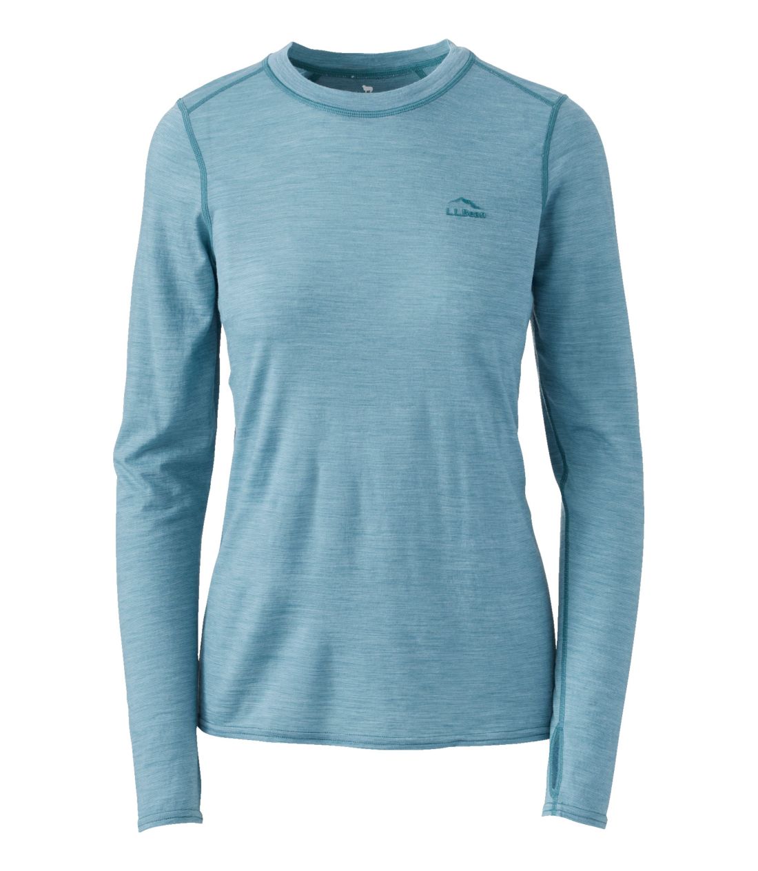 NX^EEgCg 150 N[EgbvAXgCv^Women's Cresta Ultralight 150 Crew Top, Stripe