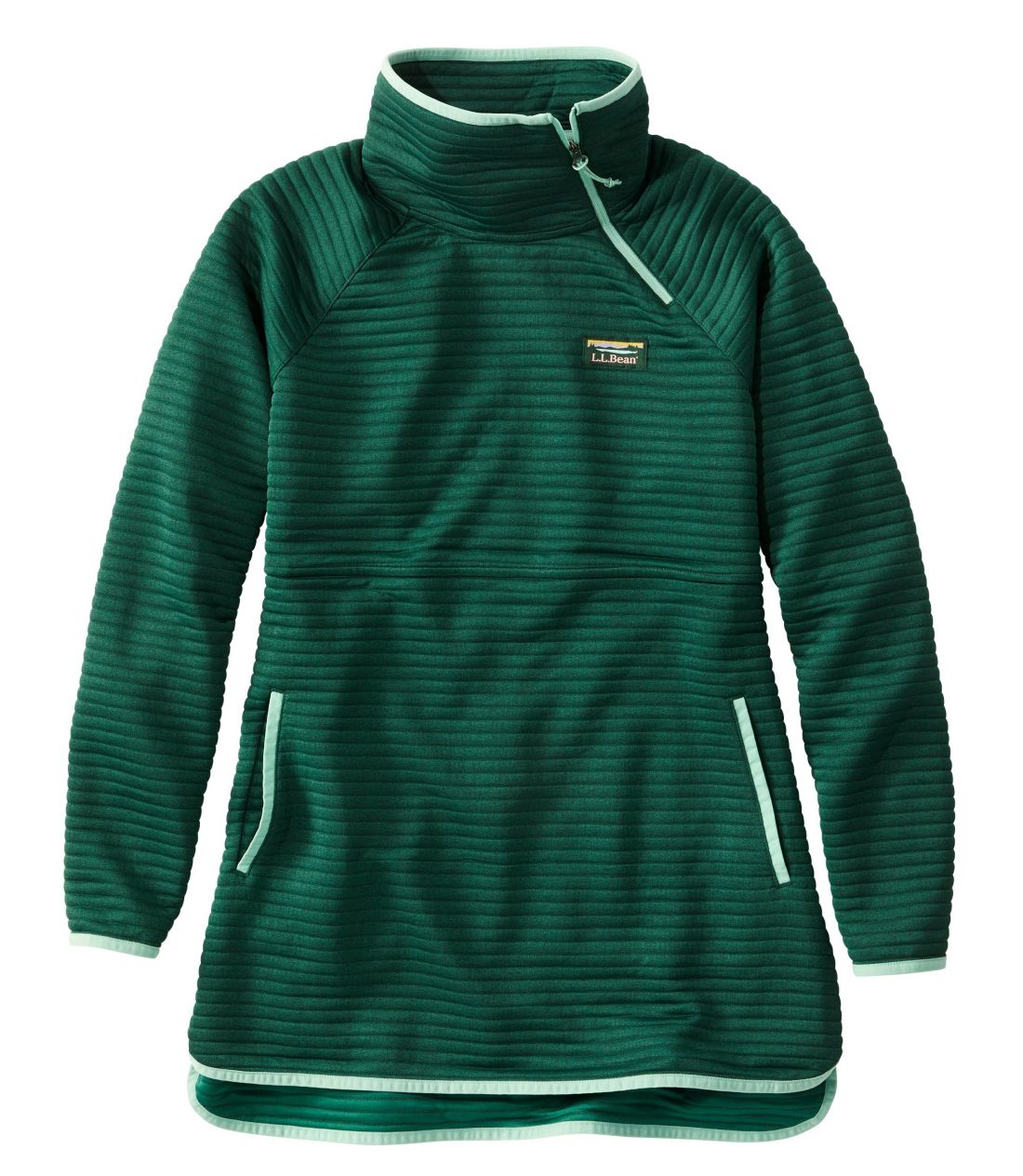 GA[CgEjbgEAVgbNENH[^[WbvE`jbN^Women's AirLight Knit Asymmetrical Quarter-Zip Tunic