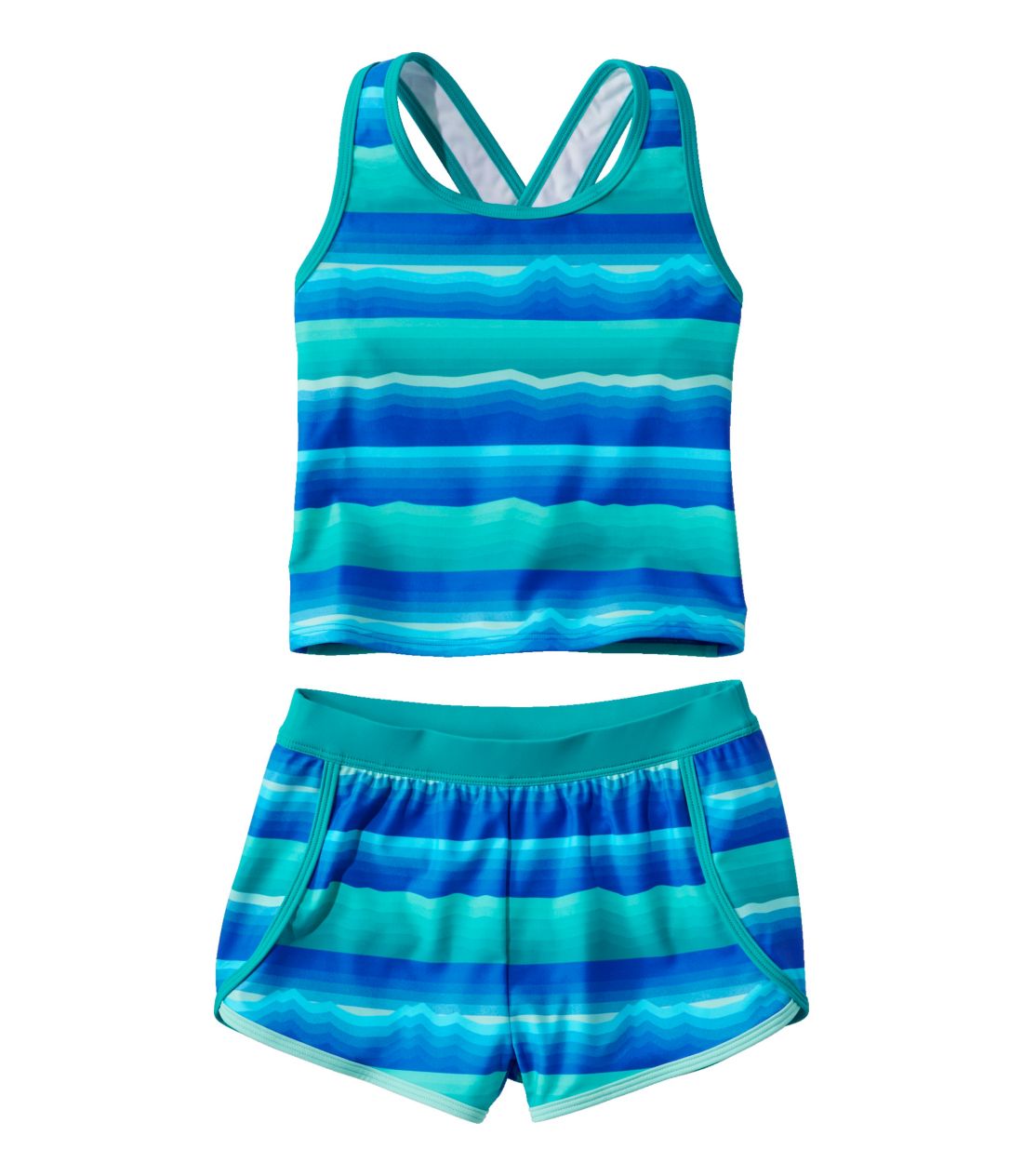 �E�H�[�^�[�X�|�[�c�E�X�C���E�G�A�A�^���L�[�j�E�V���[�c�E�Z�b�g�^Girls' Watersports Swimwear, Tankini Short Set