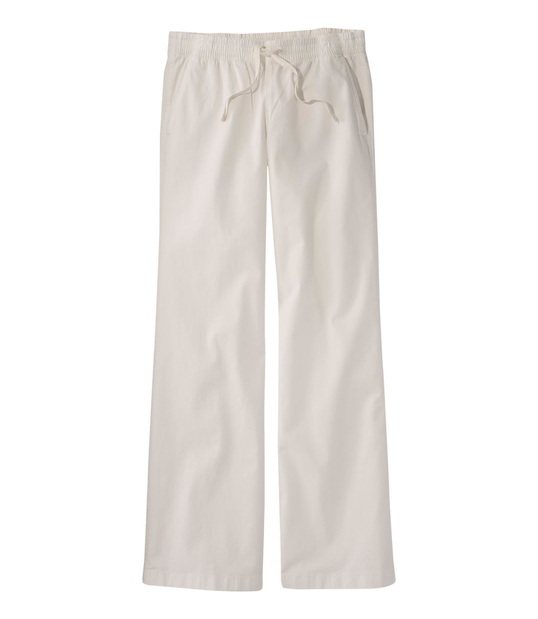 ���C�N�E�H�b�V���E�`�m�E�p���c�A�v���I���E���C�h���b�O�^Women's Lakewashed Chino Pants, Pull-On Wide-Leg