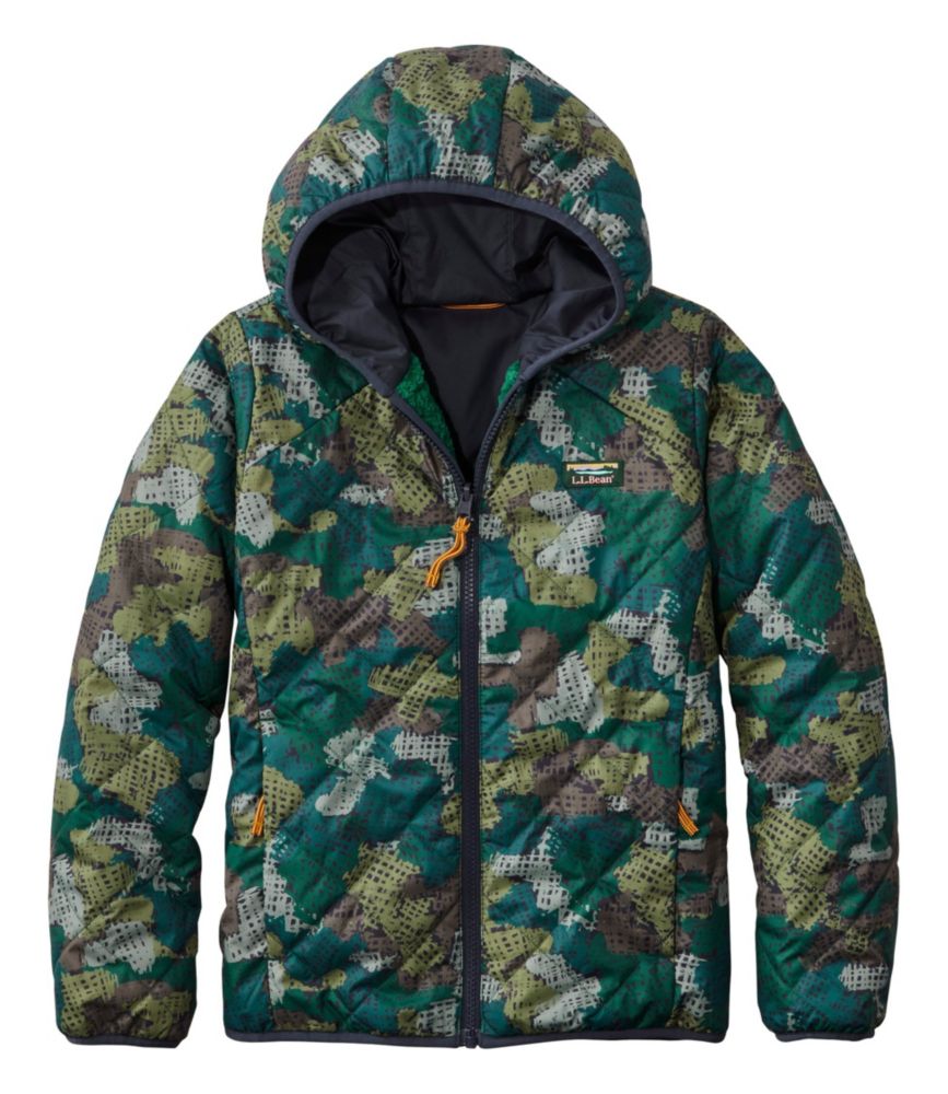LbYE}EeEoEhEo[VuEWPbgAvg^Kids' Mountain Bound Reversible Jacket, Printed