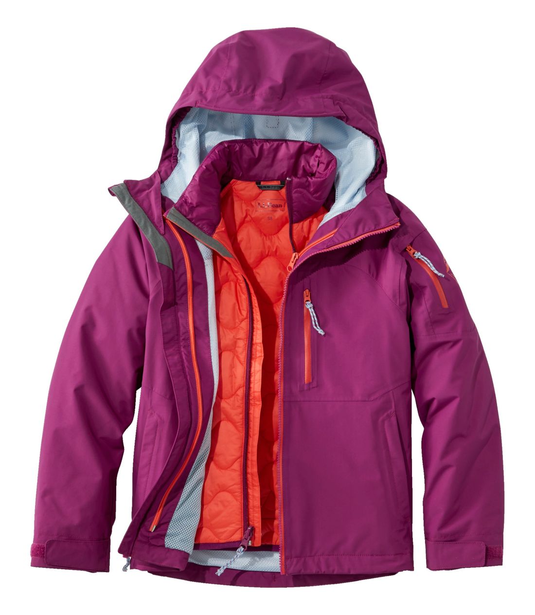 LbYEpXt@C_[EEH[^[v[t 3 C 1 WPbg^Kids' Pathfinder Waterproof 3-in-1 Jacket