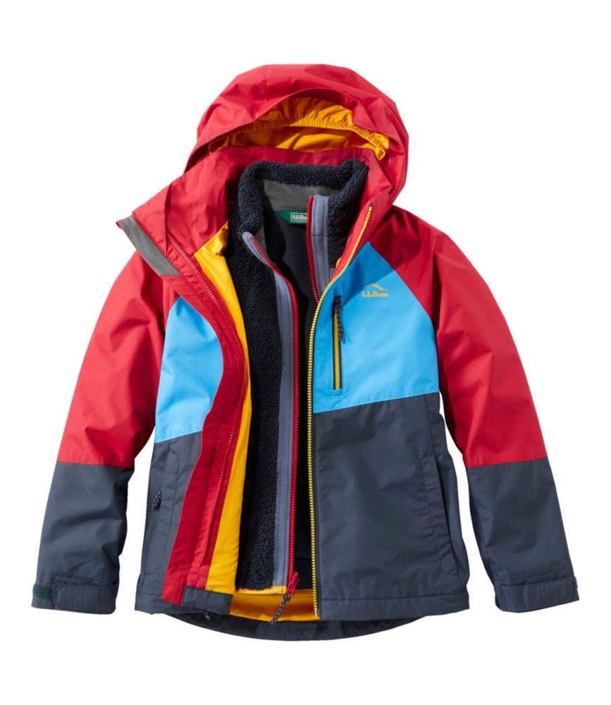 LbYEt[XCh 3 C 1 WPbg^Kids' Fleece-Lined 3-in-1 Jacket