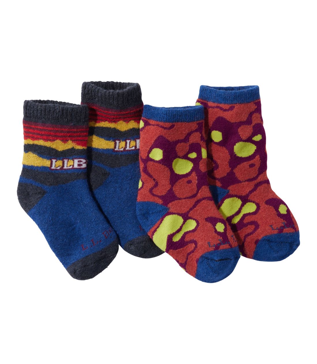 cEJ^fBE\bNXA2Zbg^Toddlers' Katahdin Socks, Two-Pack