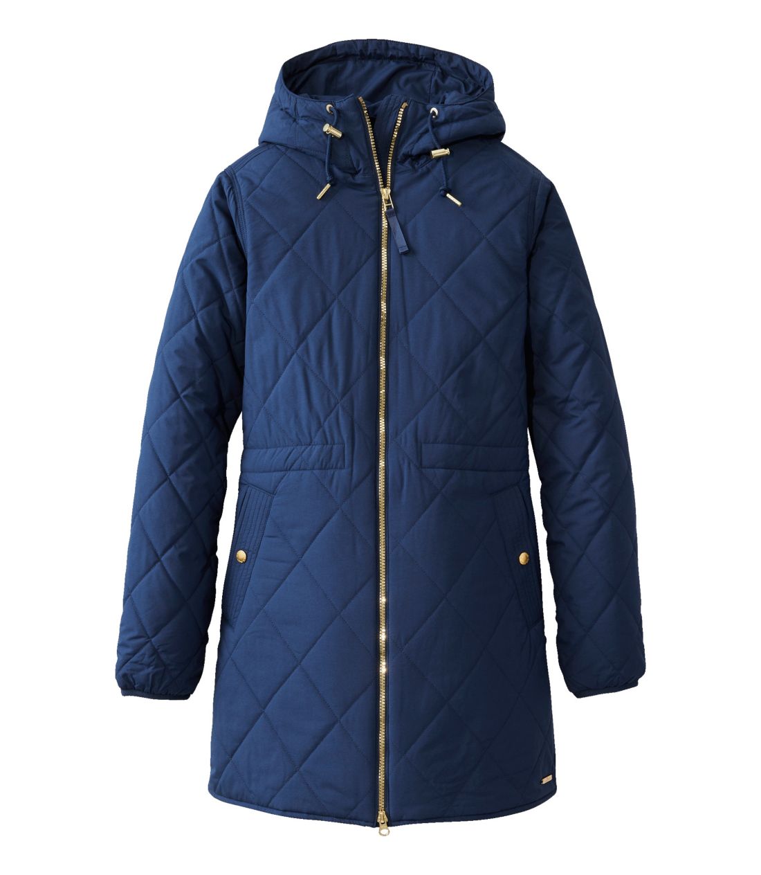 �r�[���Y�E�R�[�W�[�E�L���g�E�R�[�g�^Women's Bean's Cozy Quilted Coat