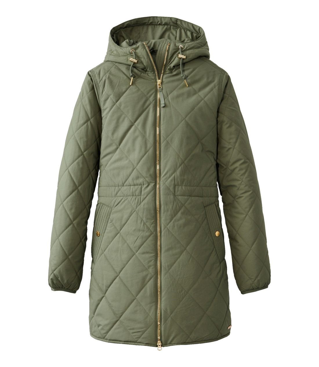 �r�[���Y�E�R�[�W�[�E�L���g�E�R�[�g�^Women's Bean's Cozy Quilted Coat