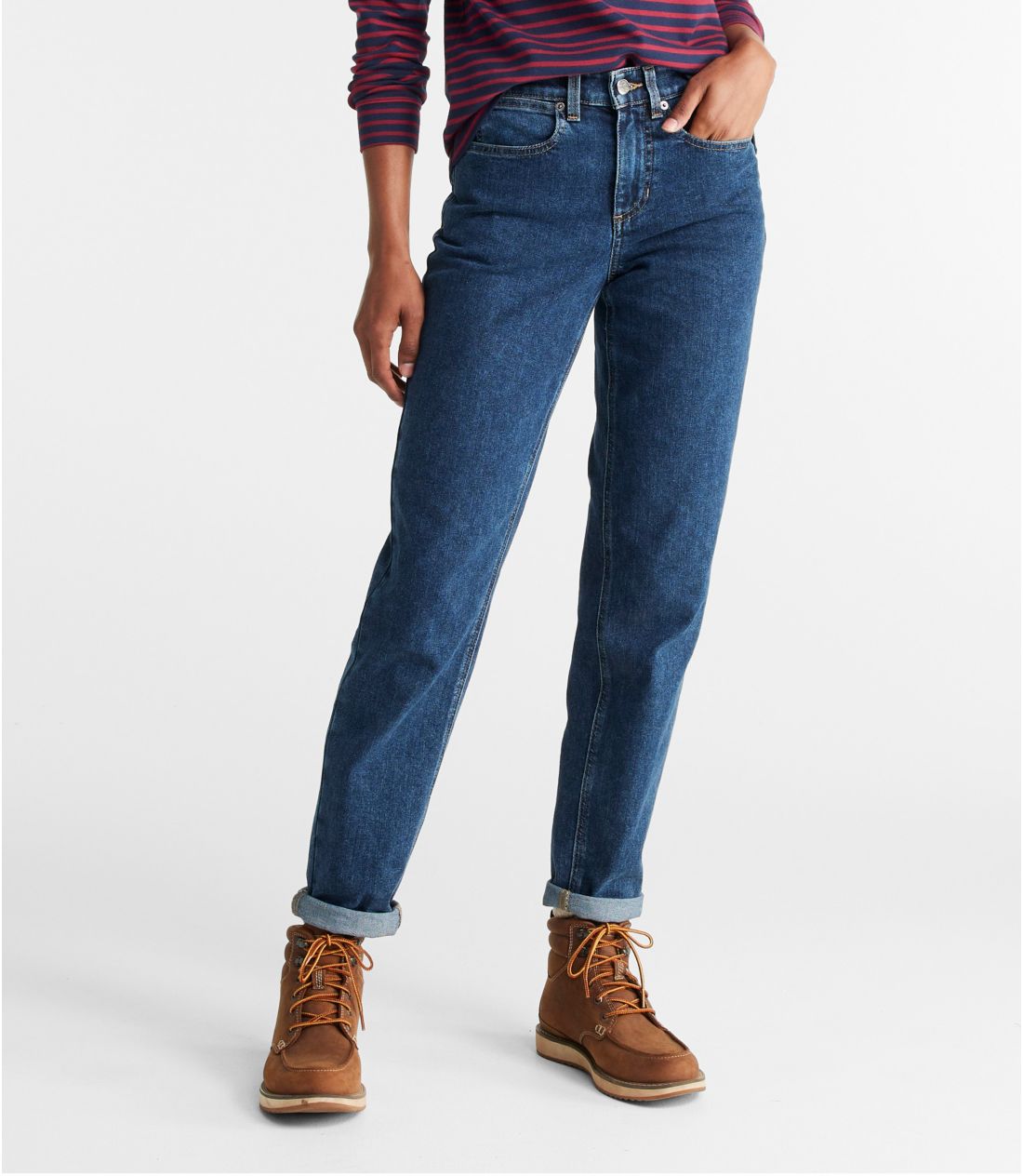 207 �r���e�[�W�E�W�[���Y�A�n�C���C�Y�@�{�[�C�t�����h�^Women's 207 Vintage Jeans, High-Rise Boyfriend