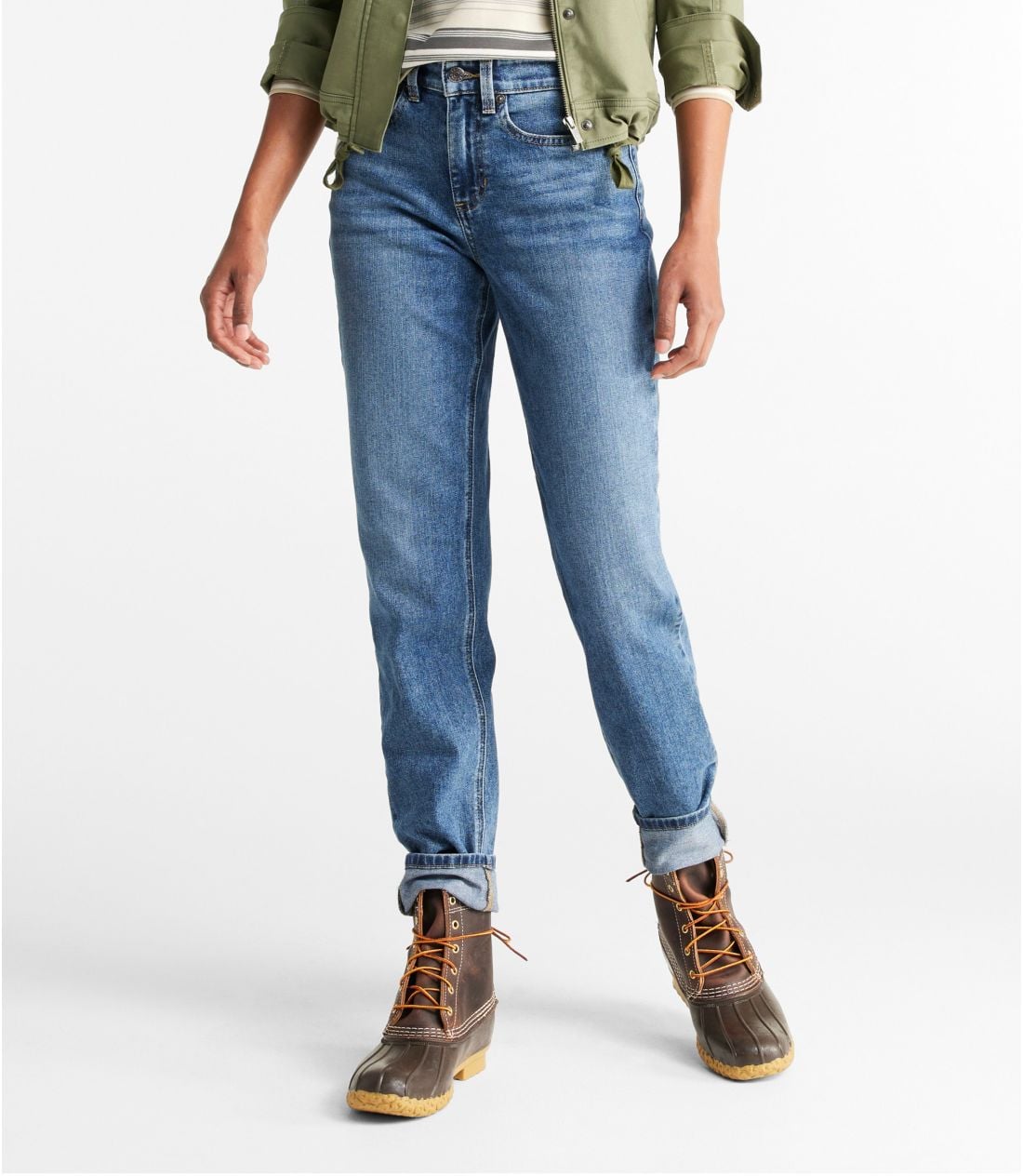 207 �r���e�[�W�E�W�[���Y�A�n�C���C�Y�@�{�[�C�t�����h�^Women's 207 Vintage Jeans, High-Rise Boyfriend
