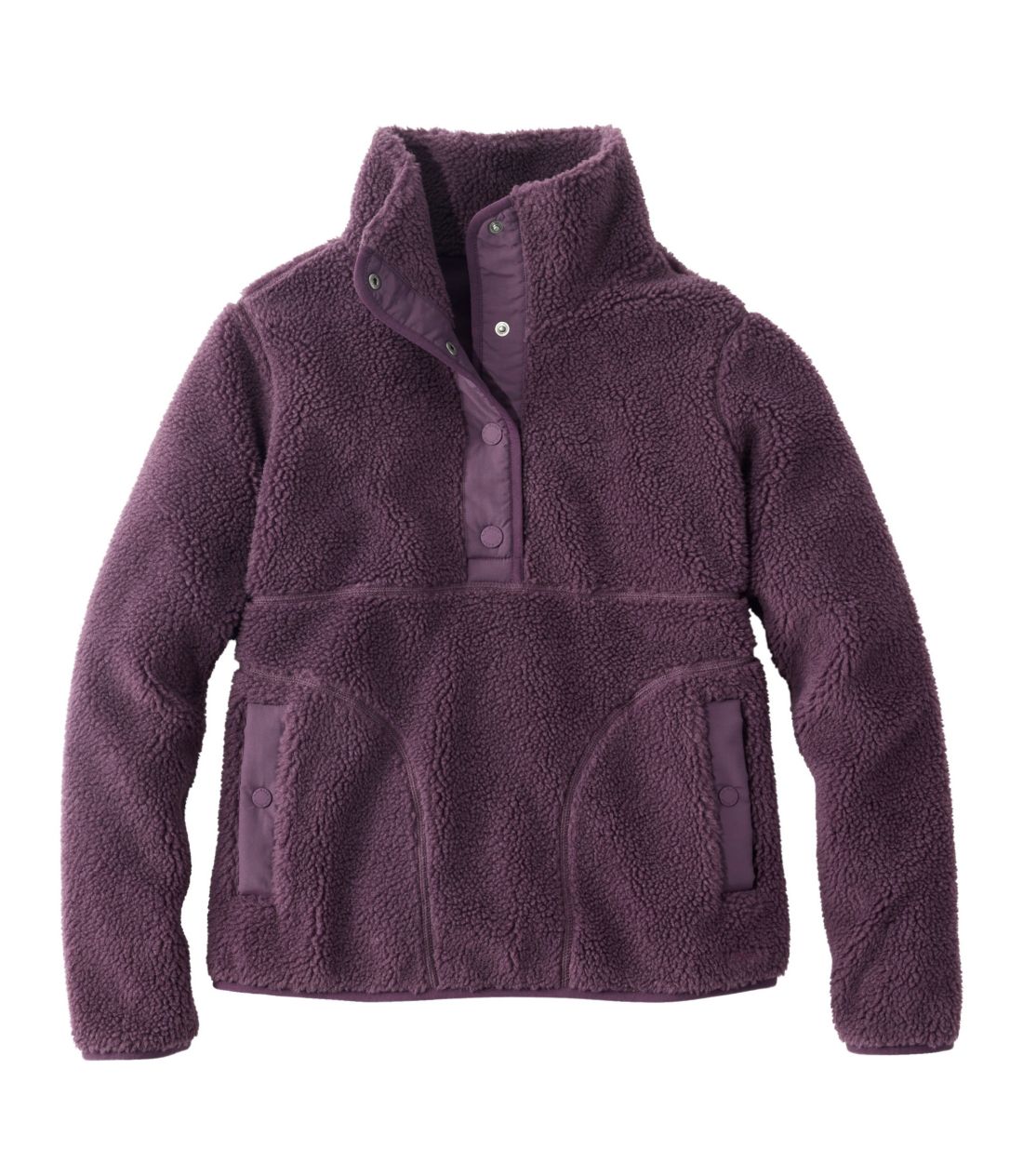 �r�[���Y�E�V�F���p�E�t���[�X�E�v���I�[�o�[�^Women's Bean's Sherpa Fleece Pullover