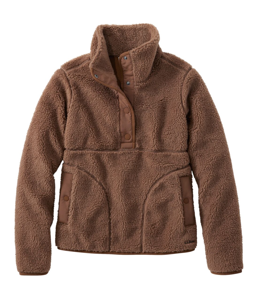 �r�[���Y�E�V�F���p�E�t���[�X�E�v���I�[�o�[�^Women's Bean's Sherpa Fleece Pullover