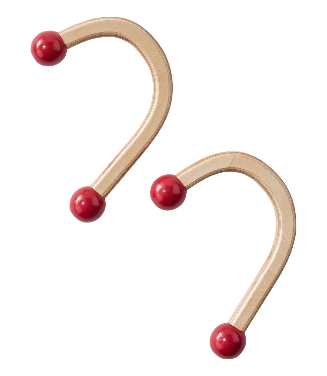 EbhEXgbLOEnK[A2{Zbg^Wooden Stocking Hangers, Set of Two