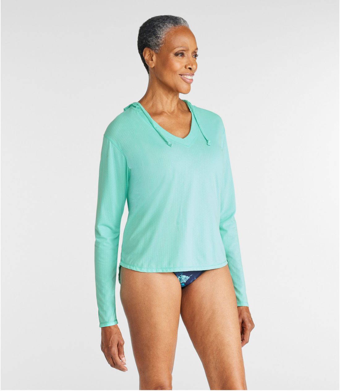 ThEr[`EJo[AbvAt[hEvI[o[^Women's Sand Beach Cover-Up, Hooded Pullover