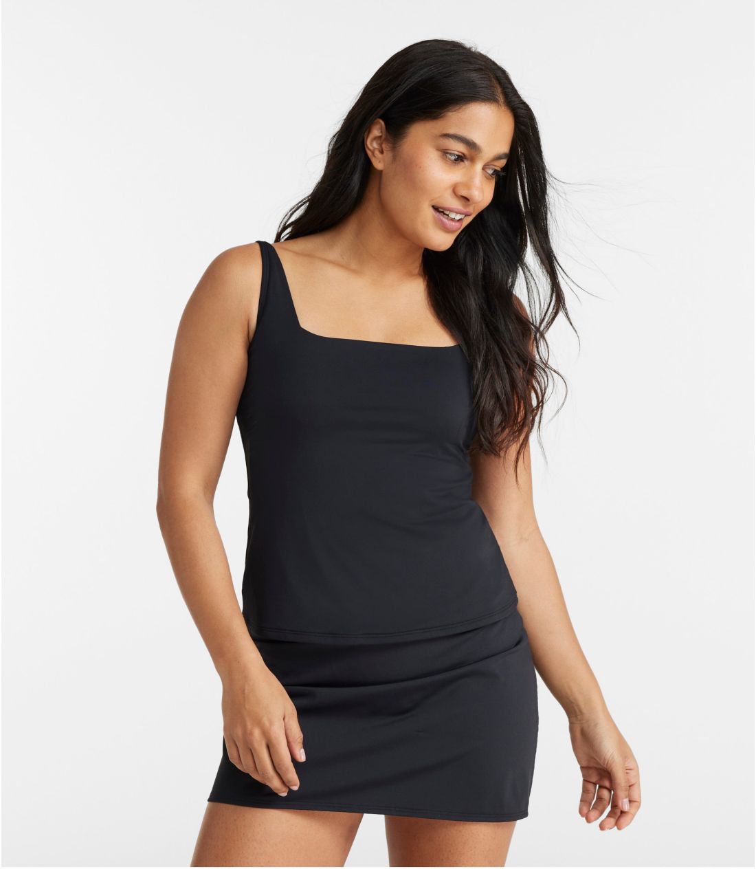 j[EJgEXCEGAAXNGAlbNE^L[jEgbv^Women's New Currents Swimwear, Squareneck Tankini Top