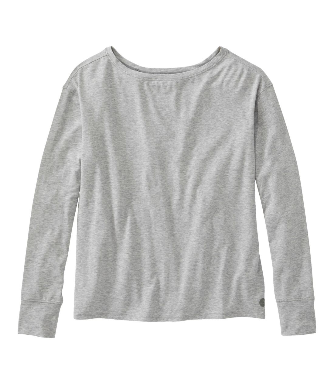 �r�����h�E�\�t�g�E�e�B�A�v���[�c�o�b�N�@�����^Women's Beyond Soft Tee, Pleat-Back Long-Sleeve