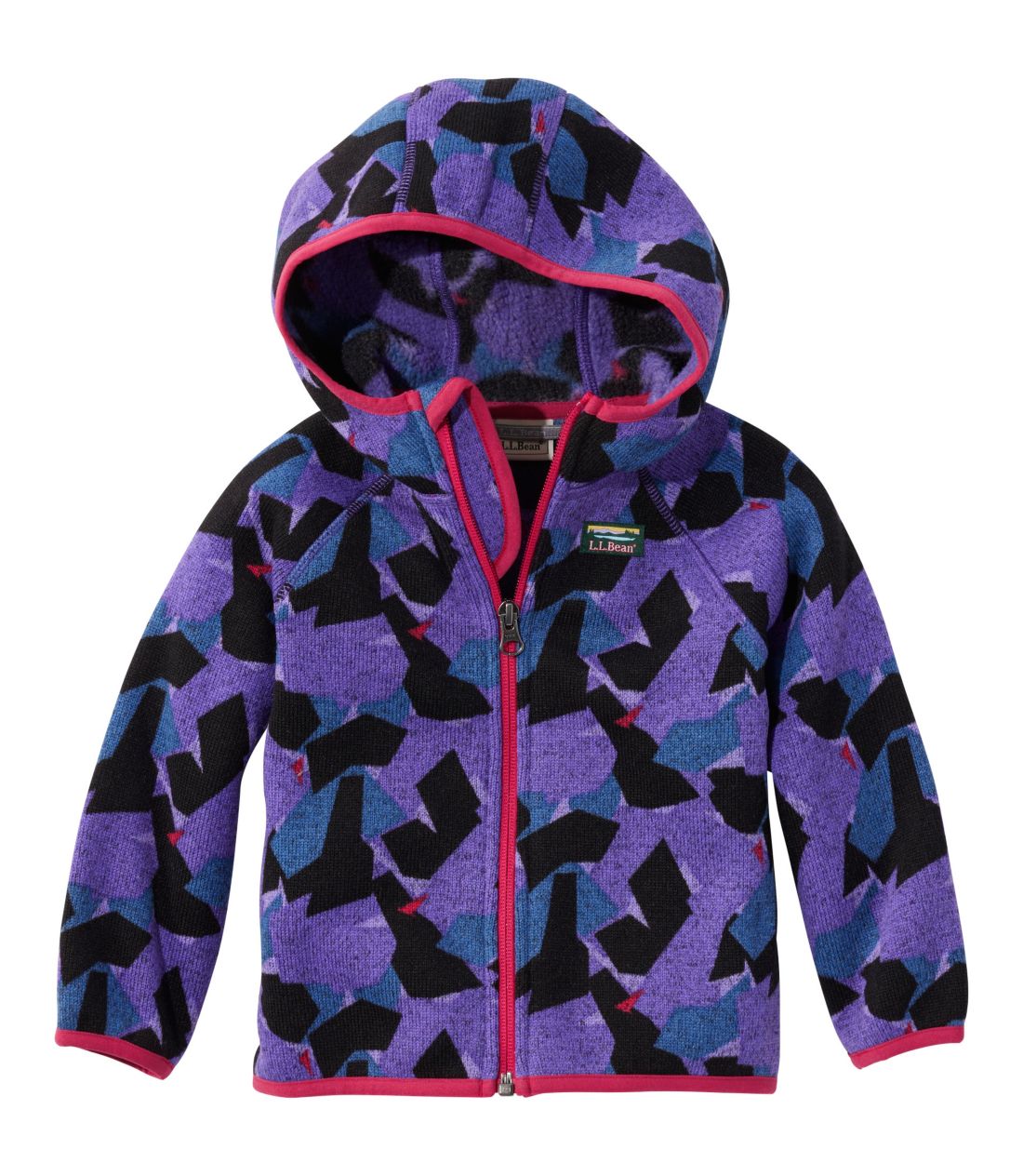 cEGEGEr[EZ[^[Et[XAtWbv@vg^Infants' and Toddlers' L.L.Bean Sweater Fleece, Full-Zip Print