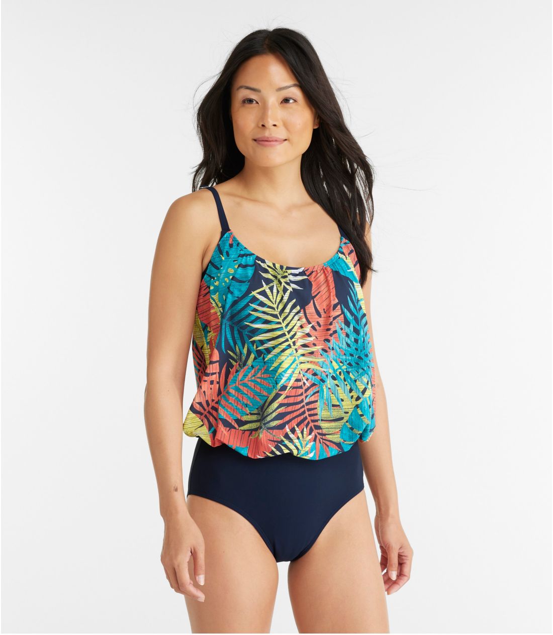 VFCsOEXCEGAAu]E^NX[c@vg^Women's Shaping Swimwear, Blouson Tanksuit Print