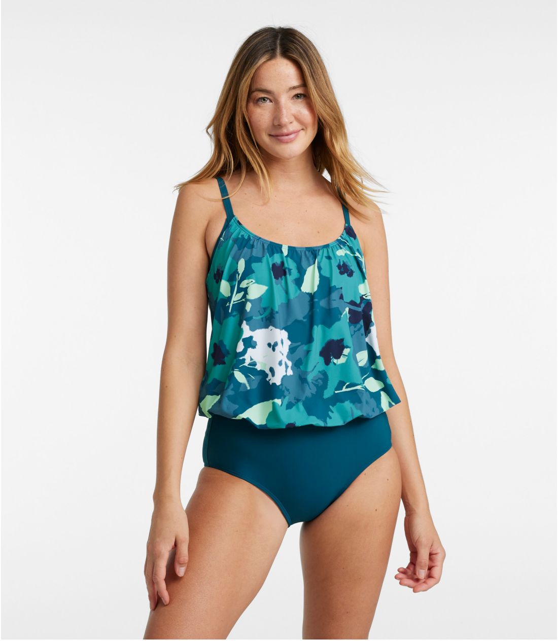VFCsOEXCEGAAu]E^NX[c@vg^Women's Shaping Swimwear, Blouson Tanksuit Print