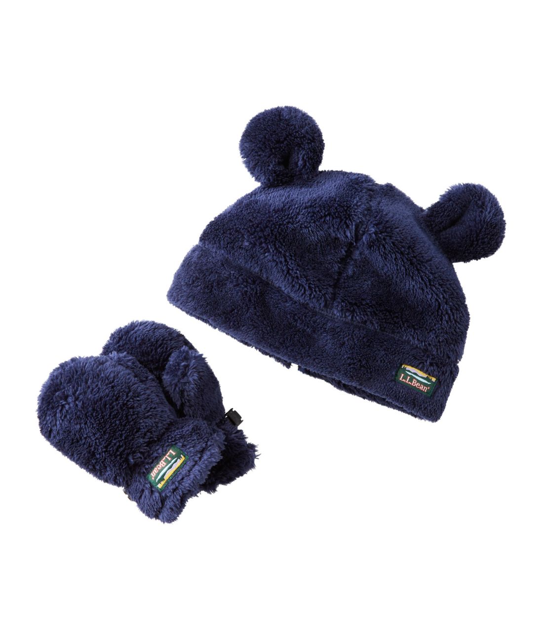cEnCpCEnbgEAhE~gEZbg^Infants' and Toddlers' Hi-Pile Hat and Mitten Set