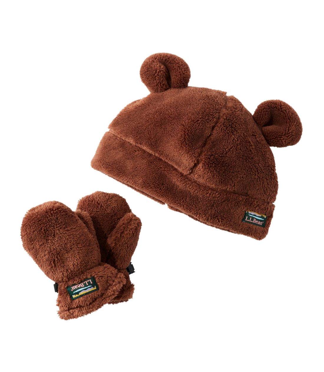 cEnCpCEnbgEAhE~gEZbg^Infants' and Toddlers' Hi-Pile Hat and Mitten Set