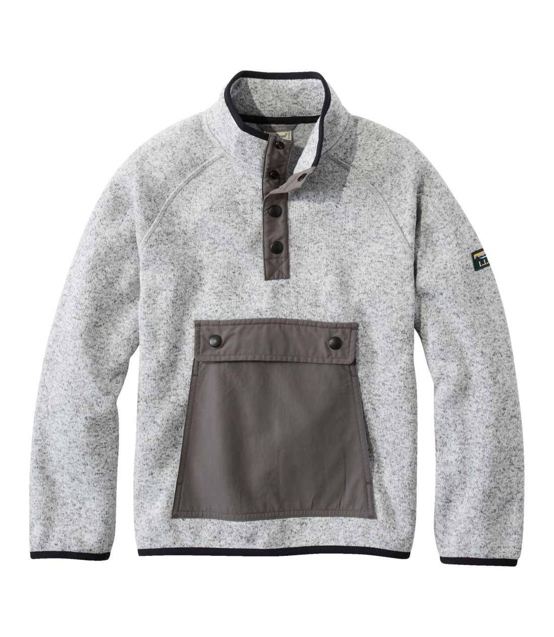 LbYEGEGEr[EZ[^[Et[XAn[tXibv^Kids' L.L.Bean Sweater Fleece, Half-Snap