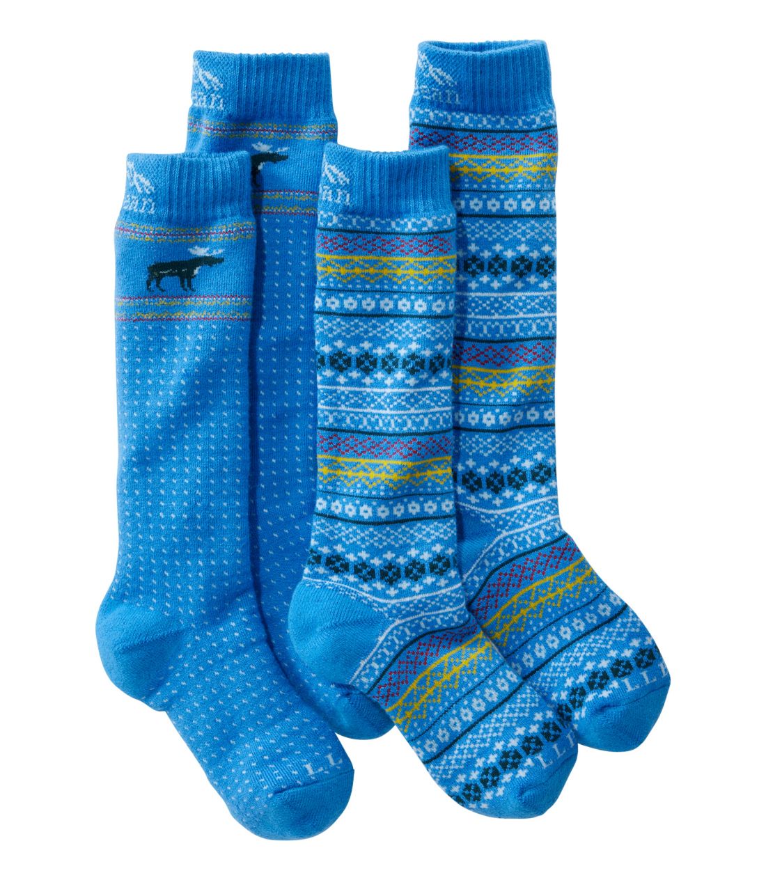 �L�b�Y�E�E�B���^�[�E�X�m�[�E�X�|�[�c�E�\�b�N�X�A2���Z�b�g�^Kids' Winter Snow Sports Socks, Two-Pack