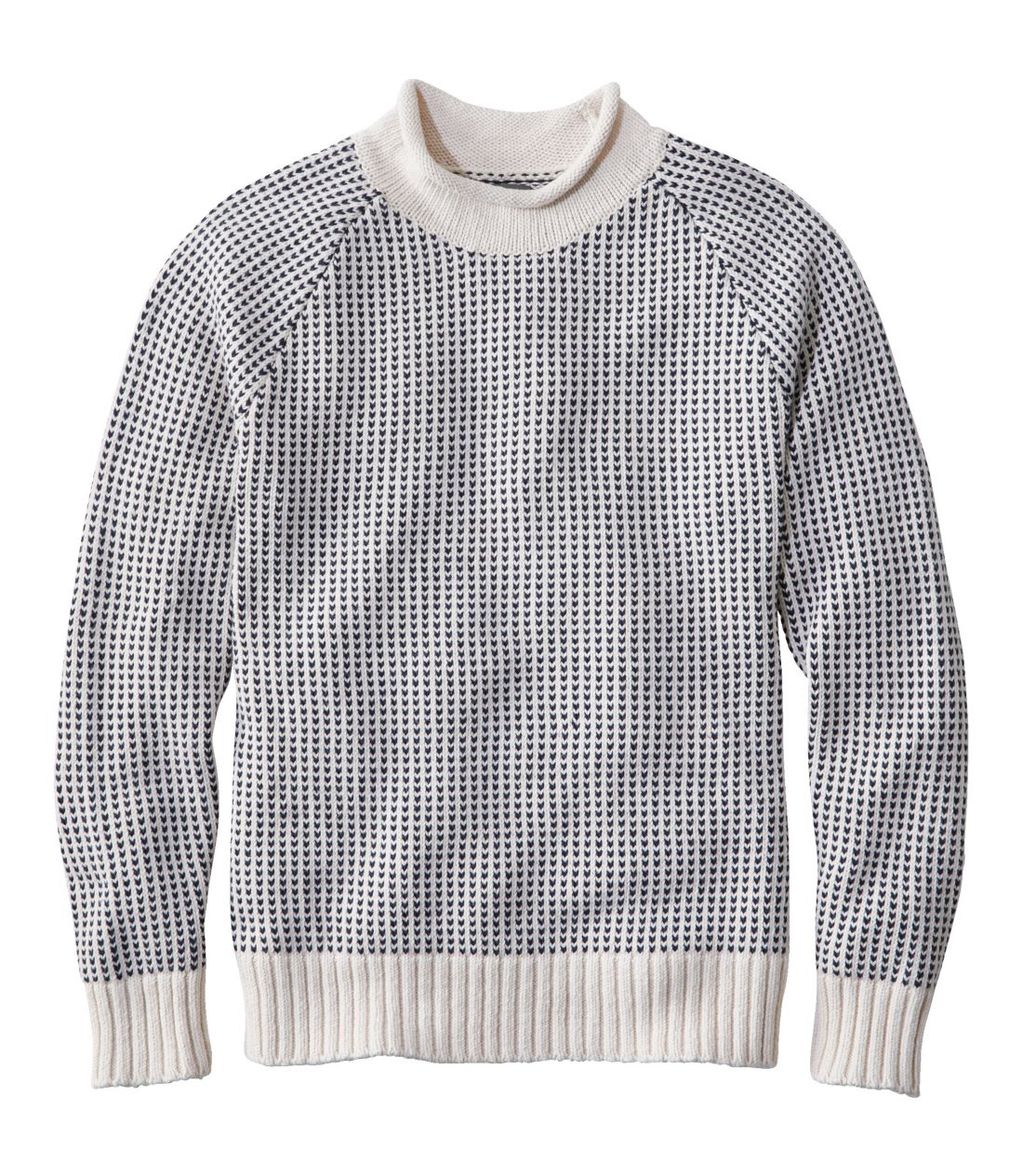 VOl`[EI[KjbNERbgE[lbNEZ[^[AtFAAC^Men's Signature Organic Cotton Rollneck Sweater, Fair Isle
