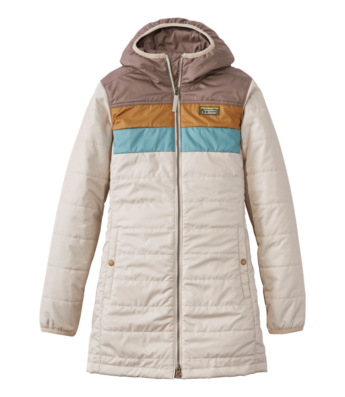 �}�E���e���E�N���V�b�N�E�p�t�@�[�E�R�[�g�A�J���[�u���b�N�^Women's Mountain Classic Puffer Coat, Colorblock